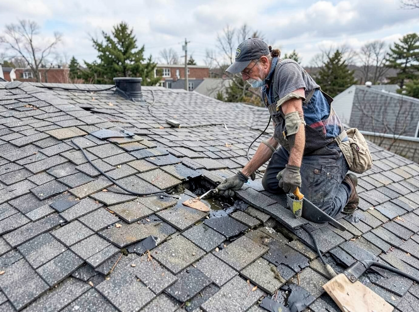 roof repair in Union Grove, WI