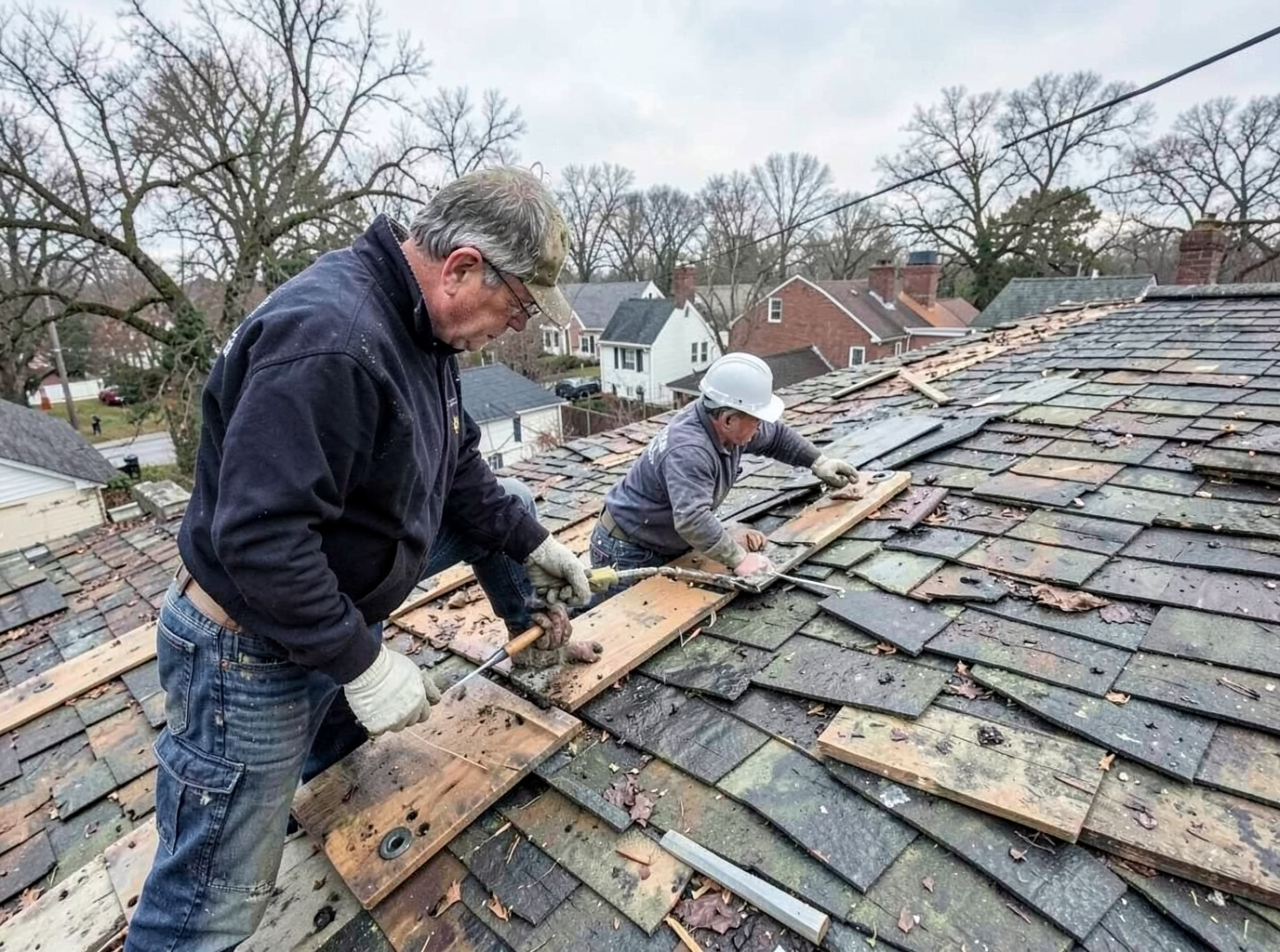 roof repair in Pleasant Prairie, WI